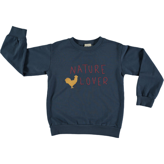 MERCURIO NAVY NATURE LOVER - EMBROIDERY