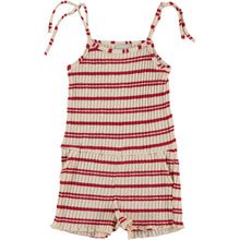  JOIN RED STRIPED - TRICOT OVERALL